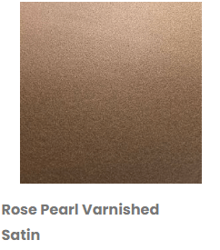 Rose Pearl Varnished Satin